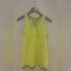 lululemon athletica Neon Yellow Tank Top Size 10